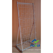 Floor Standing Metal DVD Display Shelf (pH2157)